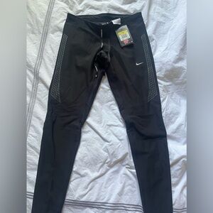 NWT Nike dri fit running black leggings size small